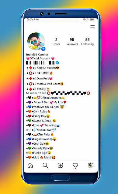 Instagram Long Bio With Emoji