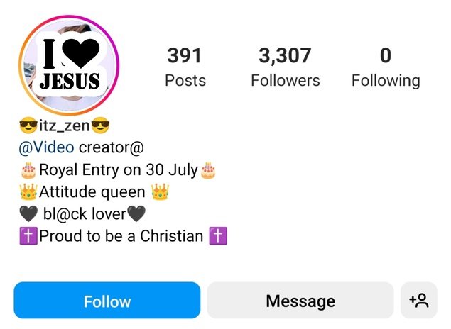 Creative Christian Instagram bios