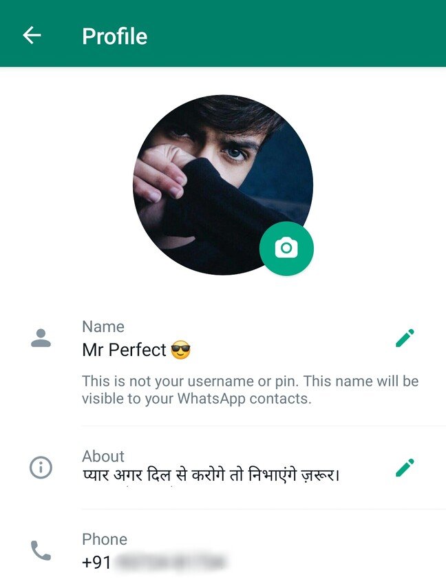 Whatsapp Bio In Hindi With Emoji